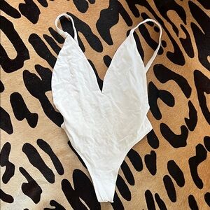 Tobi White Bodysuit